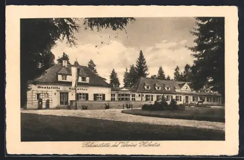 AK Unterdill bei Forstenried, Schiessstätte des Vereins Hubertus