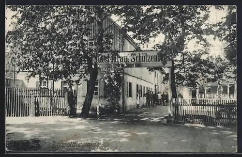 AK Dippoldiswalde, Gasthaus Schützenhaus