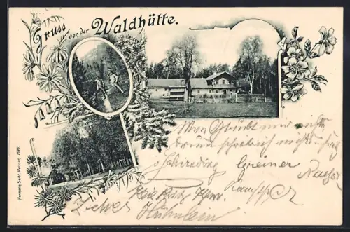 AK Donndorf /Bayreuth, Gasthof Waldhütte