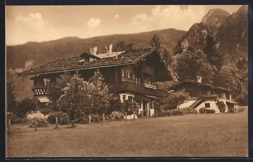 AK Berchtesgaden, Haus Wolfeck