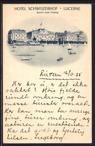 AK Lucerne, Hotel Schweizerhof