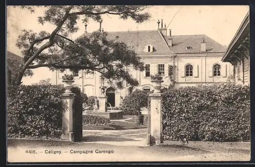 AK Céligny, Campagne Garengo