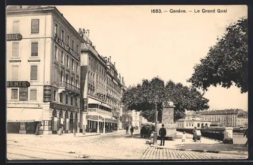 AK Genève, Le Grand Quai