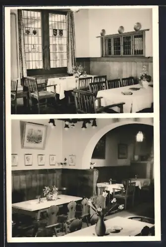 AK Ravensburg / Württ., Hotel Lamm, Innenansichten