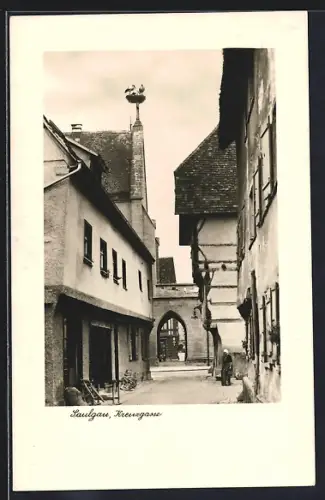 AK Saulgau, Kreuzgasse