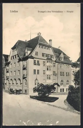 AK Lindau / Bodensee, Evangelisches Vereinshaus, Hospiz