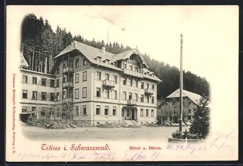 AK Titisee i. Schwarzwald, Hotel z. Bären