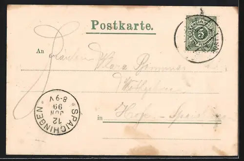 AK Lorch / Remstal, Partie am Bahnhof