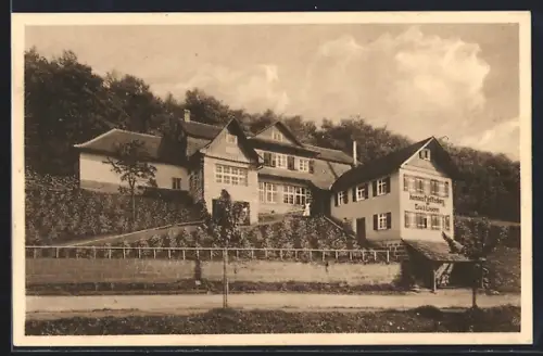 AK Schönaich, Blick auf Hotel-Kurhaus Pfefferburg