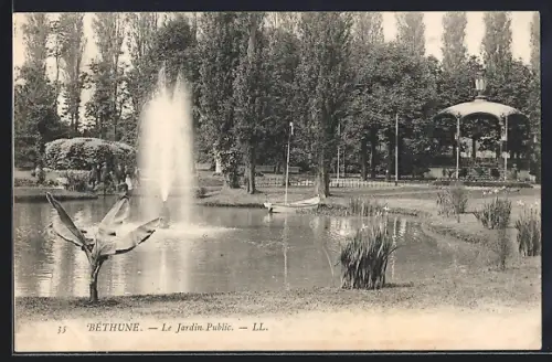 AK Béthune, Le Jardin Public
