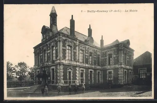 AK Bully-Grenay /P.-de-C., La Mairie