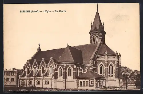 AK Bapaume /P.-de-C., L`Eglise