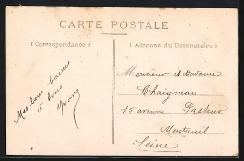 AK Bapaume, Monument élevé sur le champ de bataille par le Conseil général du Pas-de-Calais