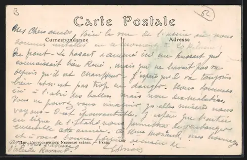 AK Boubers-sur-Canche, Vue générale