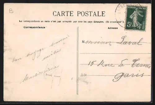 AK Estrées-Blanche /P.-d-C., Château de Créminil