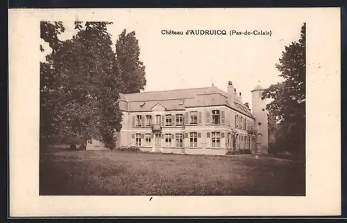 AK Audricq /Pas-de-Calais, Le Château