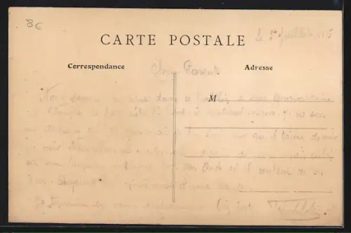 AK Coupelle-Neuve /P.-de-C., Place et Eglise