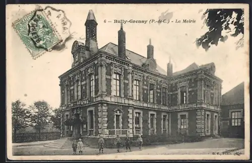 AK Bully-Grenay /P.-de-C., La Mairie