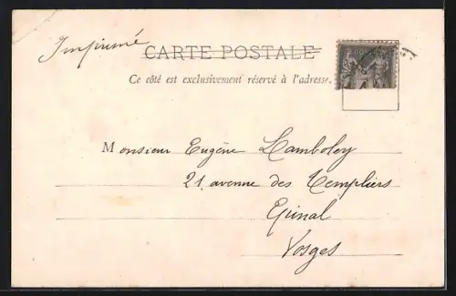 AK Bapaume, Vue Générale & Beffroi