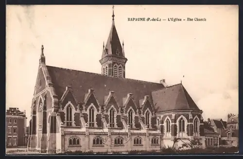 AK Bapaume /P.-de-C., L`Eglise