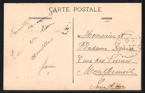 AK Frévent, Le Jardin public