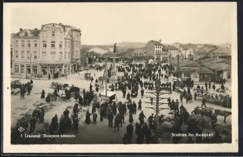 AK Sewliewo, Belebter Marktplatz
