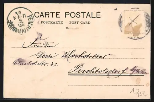 AK Constantinople, Cimetière turc à Eyoub à l`heure de la prière