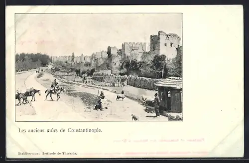 AK Constantinople, Les anciens mûrs