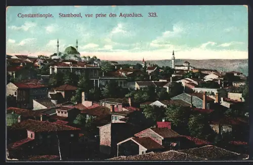 AK Constantinople, Stamboul, Vue prise des Aqueducs