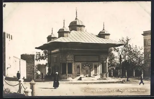 AK Constantinople, Fontaine du Sultan Achmet