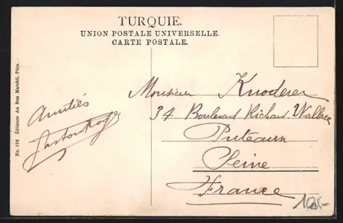 AK Constantinople, Mosquée du Sulatn Bayazid