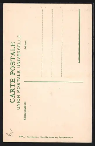 AK Constantinople, Colonne brulée de Constantin