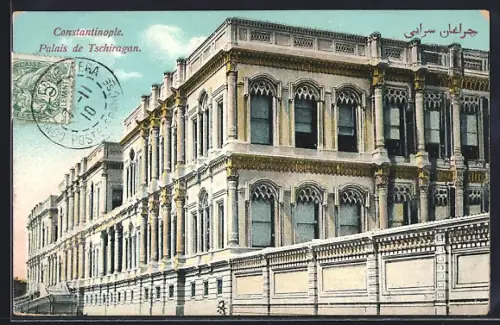 AK Constantinople, Palais de Tschiragan