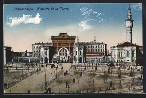 AK Constantinople, Ministère de la Guerre