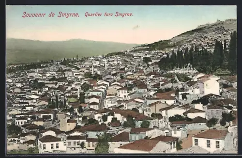 AK Smyrne, Quartier turc, Totalansicht