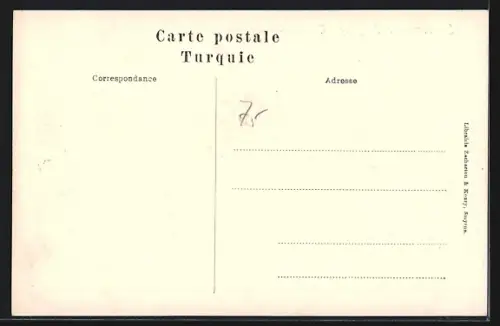 AK Smyrne, Quartier turc, Totalansicht