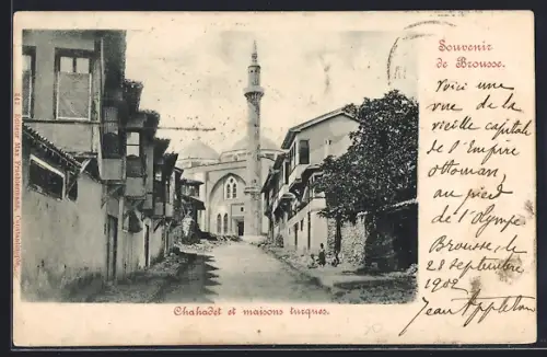 AK Brousse, Chahadet et maisons turques