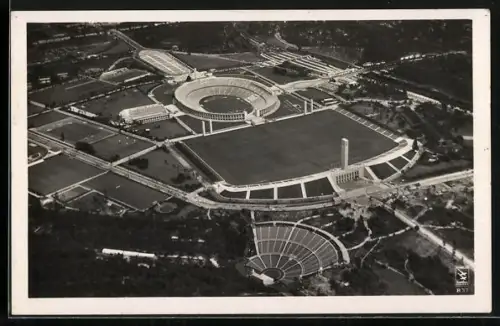 AK Berlin, Reichssportfeld mit Dietrich-Eckhardt-Bühne