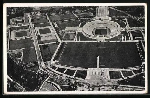 AK Berlin, Reichssportfeld, Maifeld, Olympiastadion und Schwimmstadion