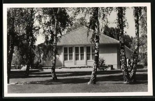 AK Döberitz, Olympische Dorf, Wohnhaus an der oberen Dorfaue