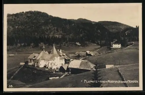 AK Flattnitz /Kärnten, Kurhaus gegen Norden 1926