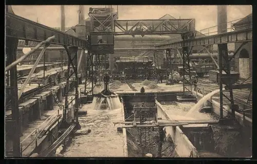 AK Couillet, Usines Métallurgiques du Hainaut, Granulation du laitier