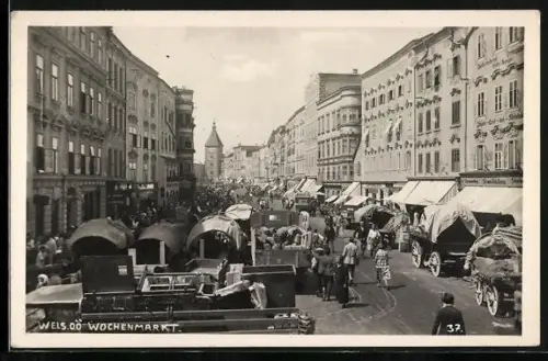 AK Wels, Wochenmarkt