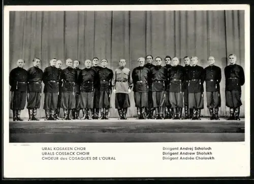 AK Ural Kosaken-Chor, Dirigent Andrej Scholuch