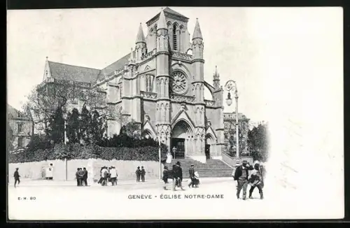 AK Genève, Eglise Notre-Dame