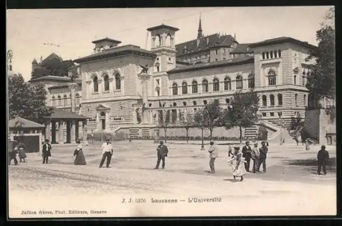 AK Lausanne, Leute vor der Universität