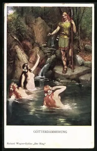 AK Götterdämmerung, Richard Wagner-Zyklus, Rheintöchter