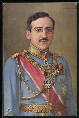 AK Njeg. Vel. Kraly Aleksander I. von Serbien