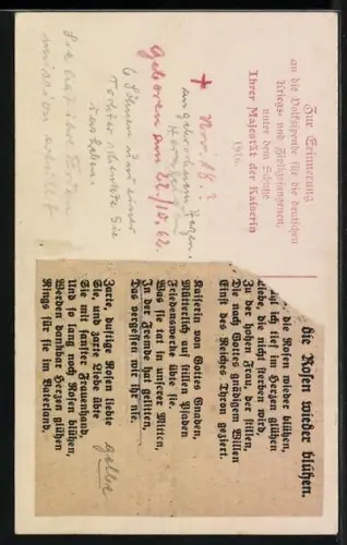 AK Unsere Kaiserin, Portrait von Kaiserin Auguste Victoria von Preussen