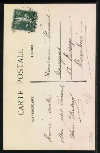 AK Knabe mit Fahrrad